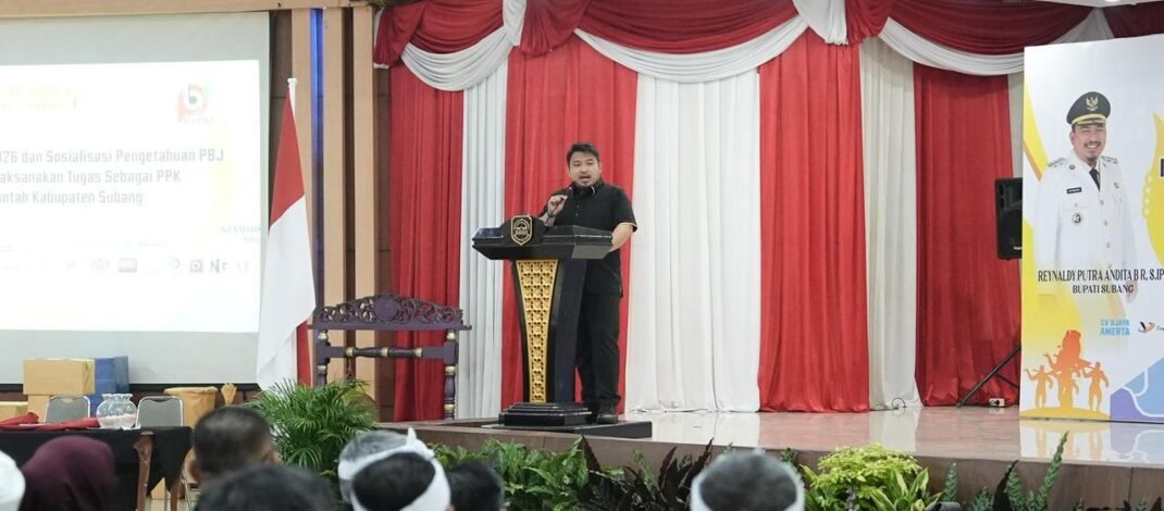 Tak Ingin Terlambat, Bupati Subang Minta OPD Percepat Proses Pengadaan, Kang Rey : Terutama Dinas PUPR