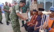 KDKMP Rampung 100%, Kodim 0605/Subang Dorong UMKM Desa Lewat Bazar Ramadan dan Santunan Sosial