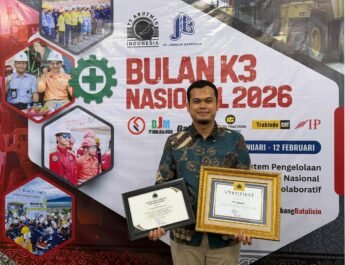 Kinerja Safety Gemilang, PT Dahana Dianugerahi Penghargaan oleh PT Arutmin Indonesia