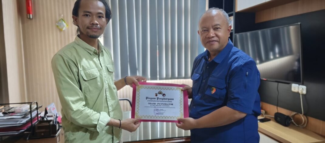 Mesin Incinerator Karya Anak Muda Subang ini Diapresiasi Polda Jabar, Azid : Ini Jadi Motivasi Kami