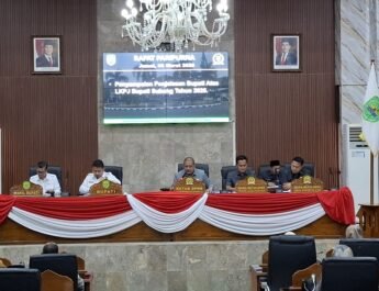 Paripurna DPRD, Bupati Subang Sampaikan LKPJ 2025, Ini Capaiannya