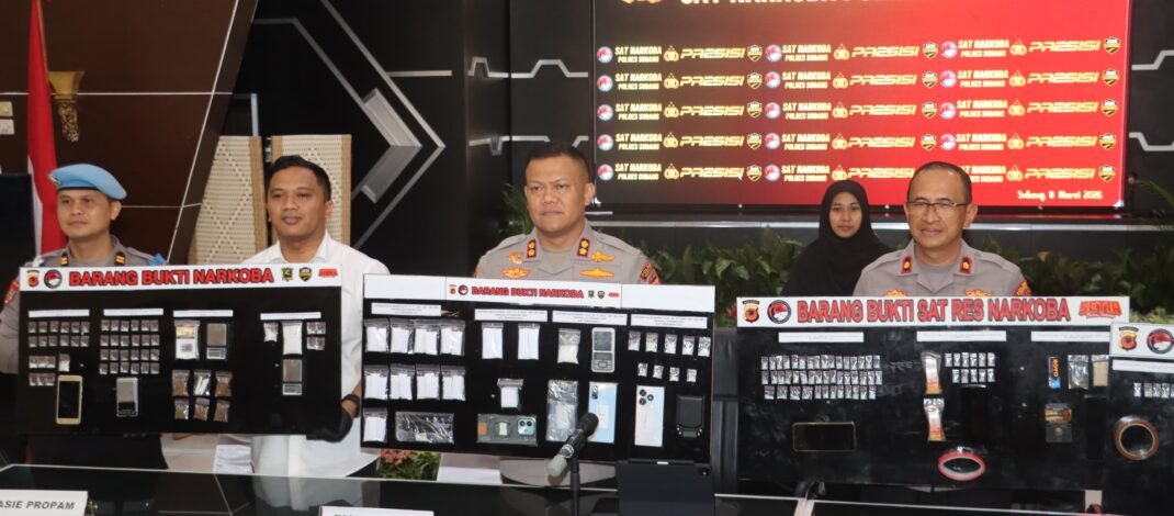Dalam Tiga Bulan, Polres Subang Ungkap 26 Kasus Narkoba, 31 Tersangka Diamankan