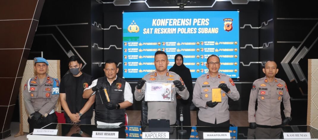 Polres Subang Ungkap Kasus Dugaan Pemerasan dan Pengancaman Oleh Oknum Wartawan