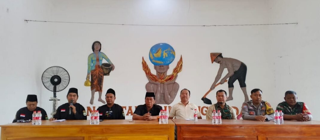 Rapat Minggon, Koramil 0503/Kalijati Dorong Sinergi TNI-Polri-Pemdes