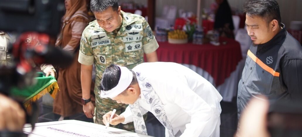 Gubernur Jabar Dedi Mulyadi Resmikan Lapangan Tembak Forkopimda di Kodim 0605/Subang