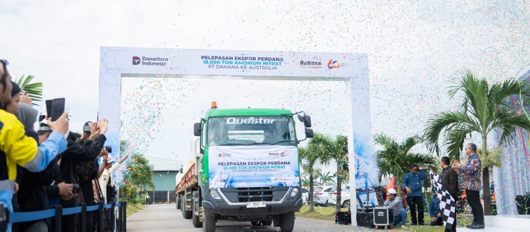 Perdana, PT Dahana Ekspor 18000 Ton Amonium Nitrat ke Australia