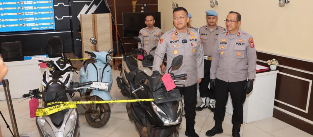 Polres Subang Ungkap Kronologi Kasus  Curanmor di Area PT. BYD, Pelakunya Babak Belur Dihajar Massa, Pergelangan Tangan Patah