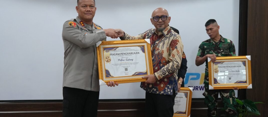 Polres Subang Raih Penghargaan IKPA Terbaik l atas Kinerja Pengelolaan Keuangan