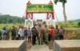 Hore! Kodim 0605/Subang Resmikan Jembatan Gantung Kampung Kepuh, Dorong Akses dan Kesejahteraan Warga