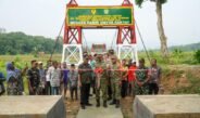 Hore! Kodim 0605/Subang Resmikan Jembatan Gantung Kampung Kepuh, Dorong Akses dan Kesejahteraan Warga