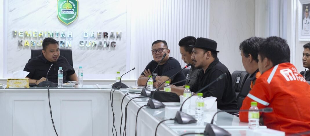 Bupati Subang Terima Audensi Paguyuban Transportasi Online Subang : Selain BPJS Gratis, Bakal Ada Rumah Singgah untuk Pengemudi Ojol