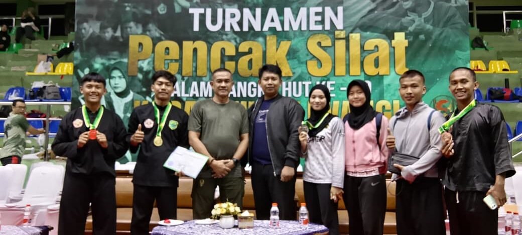 Ukir Prestasi di Ajang Kejuaraan Pencak Silat Piala Pangdam lll Siliwangi, Atlit Kodim Subang Raih 1 Emas, 1 Perak dan 2 Perunggu
