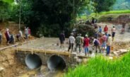 Permudah Akses Warga, Kodim 0605/Subang Bangun Jembatan ARMCO di Desa Cimenteng