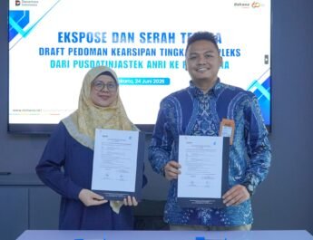 Sadar Arsip, Dahana Rampungkan Penyusunan Draft Pedoman Kearsipan Bersama PUSDATINJASTEK ANRI