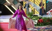 Tampil Anggun, Ega Anjani Tampilkan Busana Modern Ethnic Elegance di Fashion Show PKJB 2026