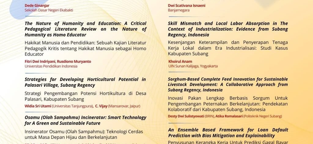 BP4D Subang Terbitkan Jurnal SINGA Volume 4 Nomor 1, Dorong Pembangunan Berbasis Riset dan Inovasi