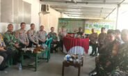 Danramil 0511/Pusakanagara Terima Kunjungan Silaturahmi Kapolsek Pusakanagara dan Kapolsek Compreng, Perkuat Soliditas TNI–Polri