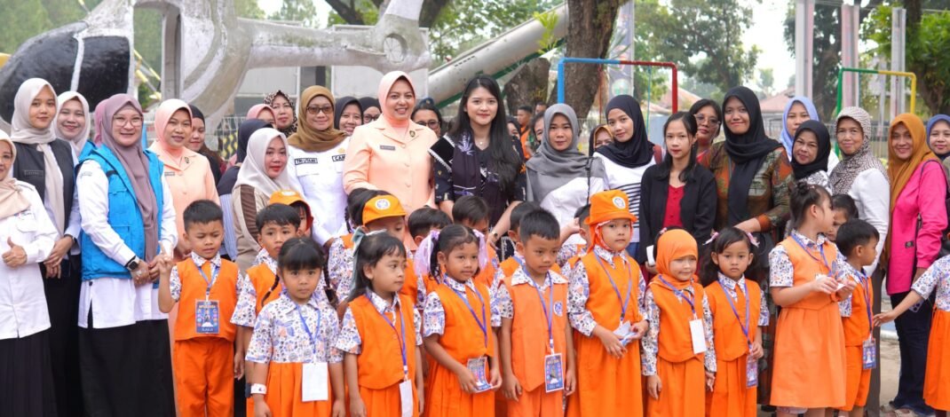 Hadiri MPLS TK Angkasa,&nbsp; Ega Anjani Dorong Penguatan Wajib Belajar Satu Tahun