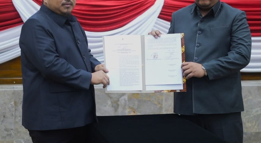 Hadiri Paripurna DPRD: Bupati Subang Reynaldy Tetapkan KUA-PPAS 2027
