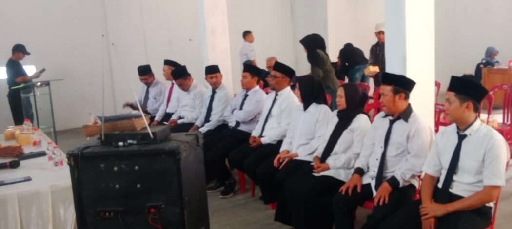 Sah! BPD Lantik Panitia Pilkades Desa Jalancagak, Ketua Judiman SH alias Bang Zoel