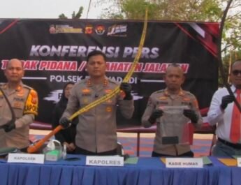 Ngeri,Teknisi Wi-Fi Jadi Korban Aksi Berutal Geng Motor, Jari Korban Putus dan Luka Sobak di Kepala, Polres Subang Bekuk 2 Tersangka,13 Corbek Disita
