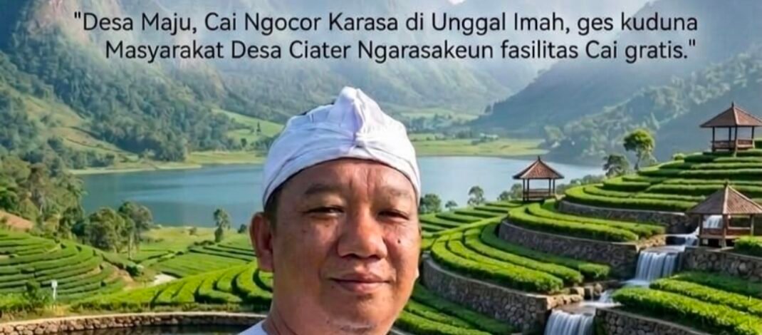 Ayah Teguh Bakal Nyalon Kepala Desa di Ciater, Visinya Siap Bawa Perubahan