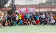 Satu Semengat Kemerdekaan, Bulog Subang dengan Insan Pers Gelar Olehraga Bersama