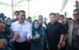 Di Sukamandi, Bupati Subang Kang Rey Dampingi Mentan Amran Tinjau Balai Pertanian