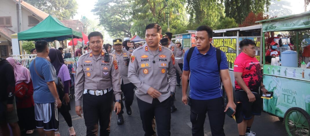 Kapolres Subang AKBP Andi Purwanto Hadiri Car Free Day