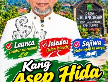 Empat Kali Maju Pilkades di Jalancagak , Asep Hida Bawa Gagasan “Nata Warga Sangkan Raharja”
