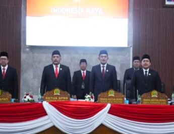 Dengarkan Pidato Kenegaraan Presiden RI, DPRD Subang Gelar Paripurna
