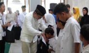 Wakil Bupati Subang Hadiri Tabligh Akbar dan Do’a Bersama, Kang Akur Serahkan Santunan ke Anak Yatim