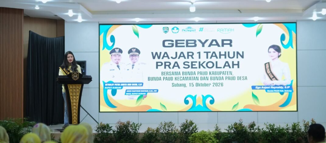Bunda Paud Subang Dukung Program Pendidikan Satu Tahun Pra Sekolah