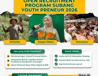 Dampingi Pelaku UMKM, Bapperida Kolaborasi dengan AGAVI Institute Buka Program Subang Youth Preneur 2026