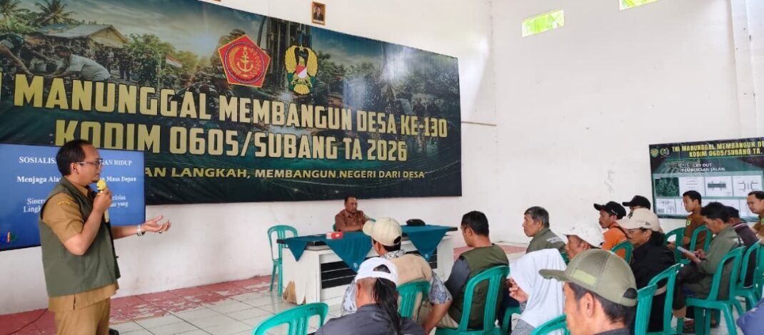 TMMD ke-130 Dorong Sinergi Masyarakat dalam Menjaga Lingkungan dan Kelestarian Hutan