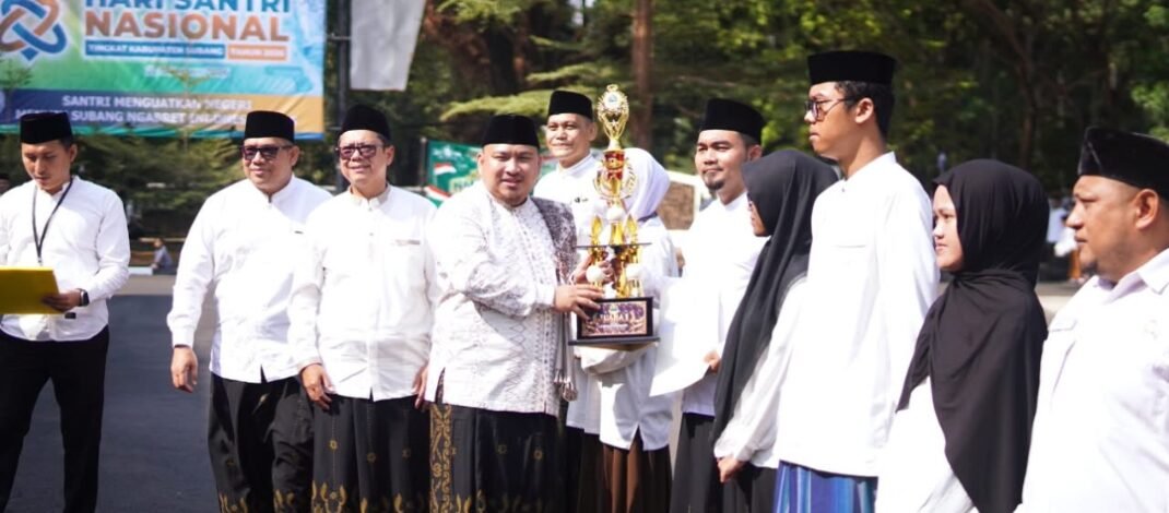 Hari Santri Nasional 2026, Bupati Subang Reynaldy Ajak Santri Tingkatkan Kapasitas
