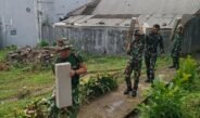 Satgas TMMD Angkut Material untuk Pembangunan Bak Air Bersih Titik 5