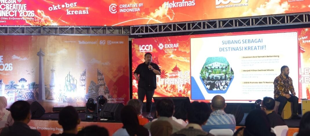 Kang Rey jadi Pembicara di Gelaran Indonesia Creative Connect 2026